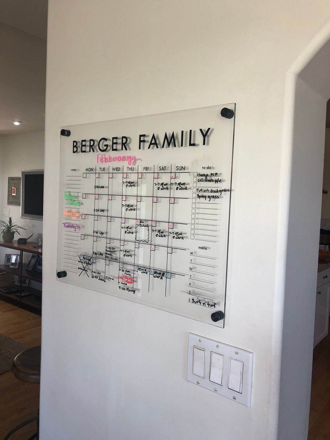 Customer photo review of Monthly Horizontal + 3 custom sections | Madi Style