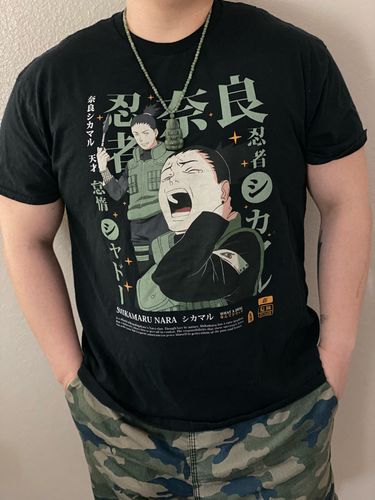 Customer photo review of Shikamaru Tee