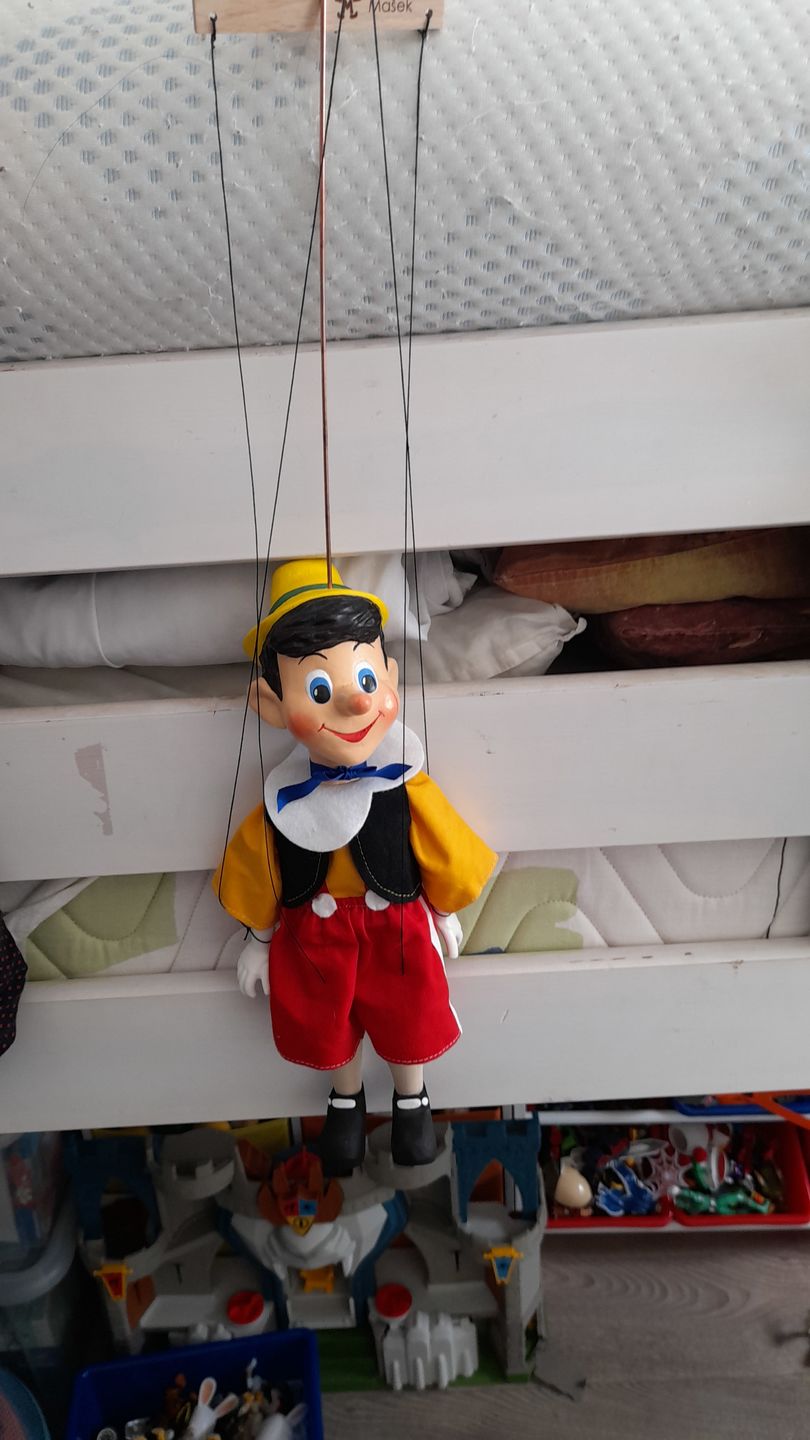 Customer photo review of Pinocchio Marionnette