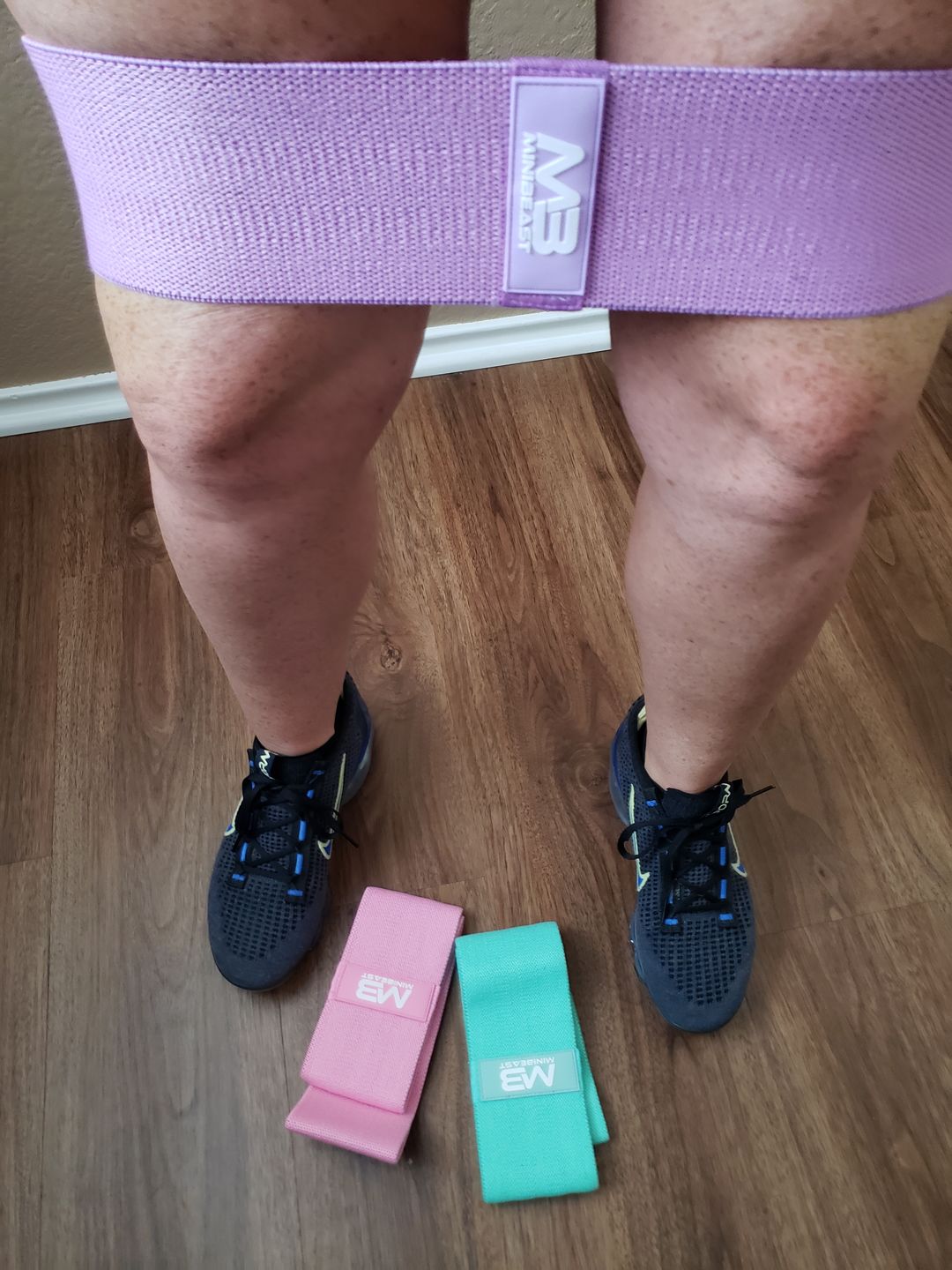 Customer photo review of Minibeast Booty Bands (Set of 3)