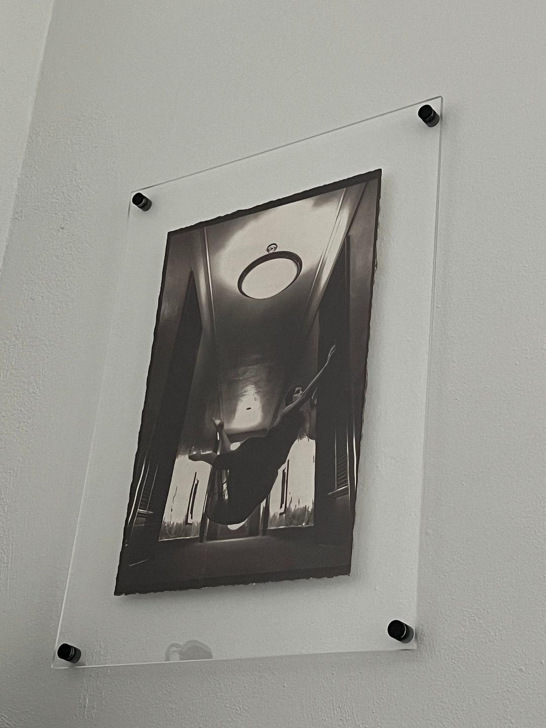 Customer photo review of Acrylic Floating Frame