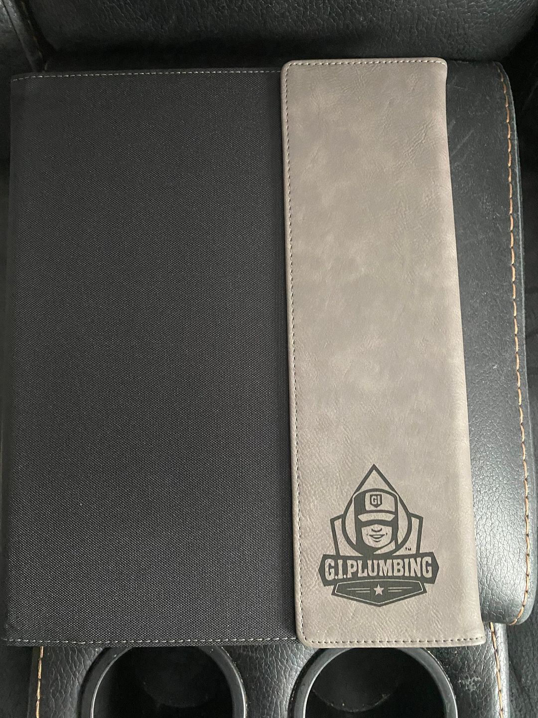 Customer photo review of Personalized Portfolio with Refillable Notepad