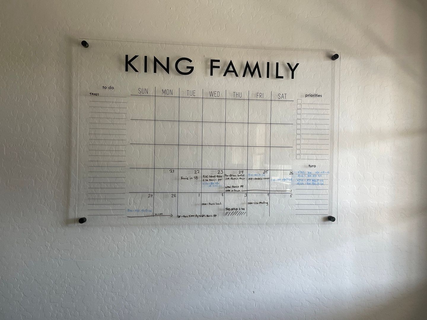 Customer photo review of Monthly Horizontal + 3 custom sections | Madi Style