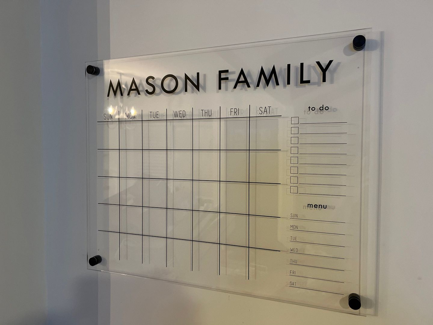 Customer photo review of Monthly Horizontal + 2 custom sections | Madi Style