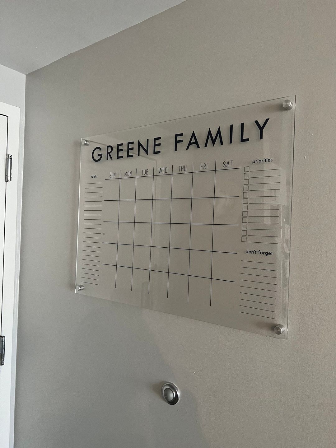 Customer photo review of Monthly Horizontal + 3 custom sections | Madi Style