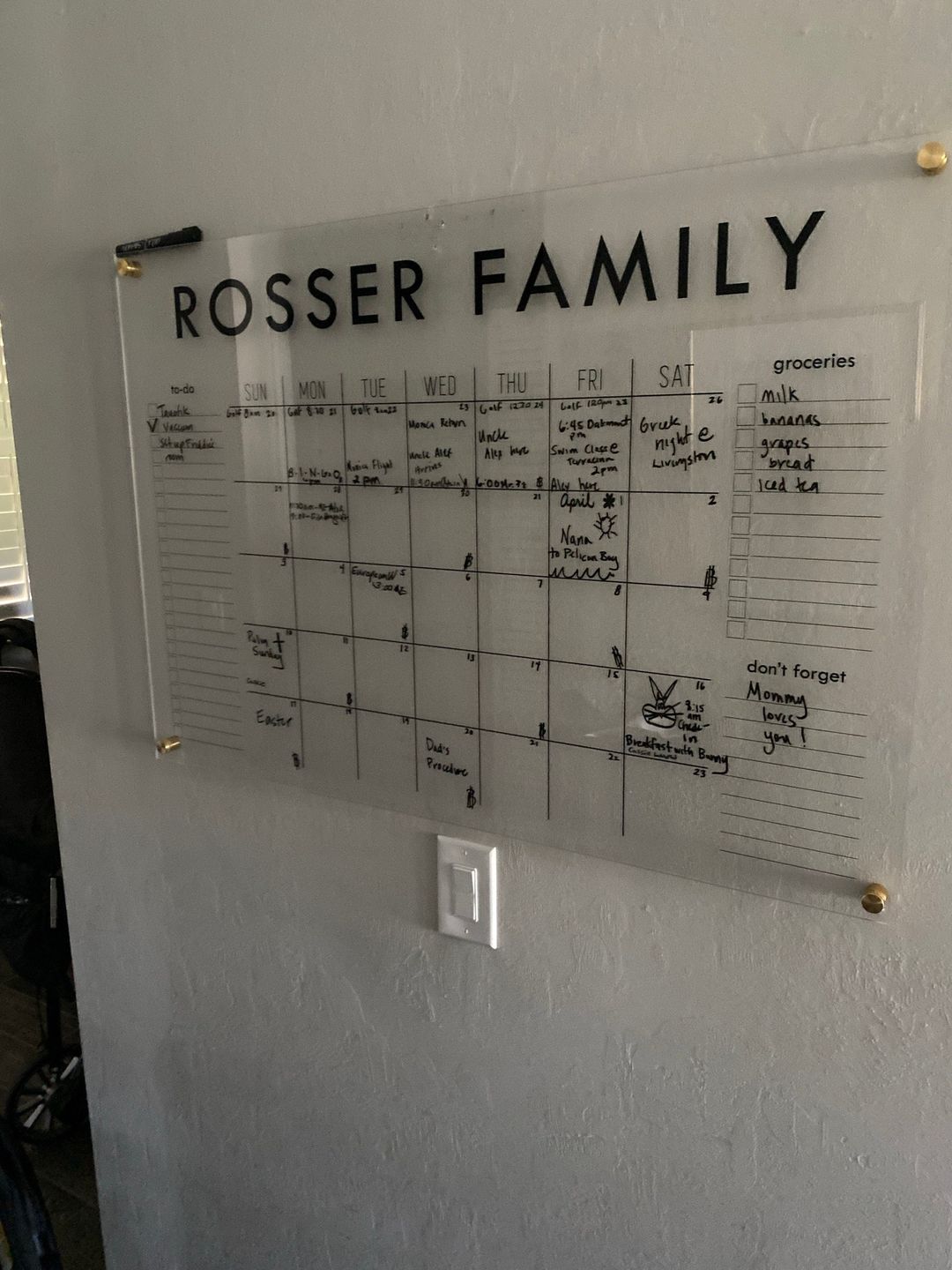 Customer photo review of Monthly Horizontal + 3 custom sections | Madi Style