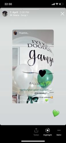 Customer photo review of BALLOONIZER - Ballon Konfigurator