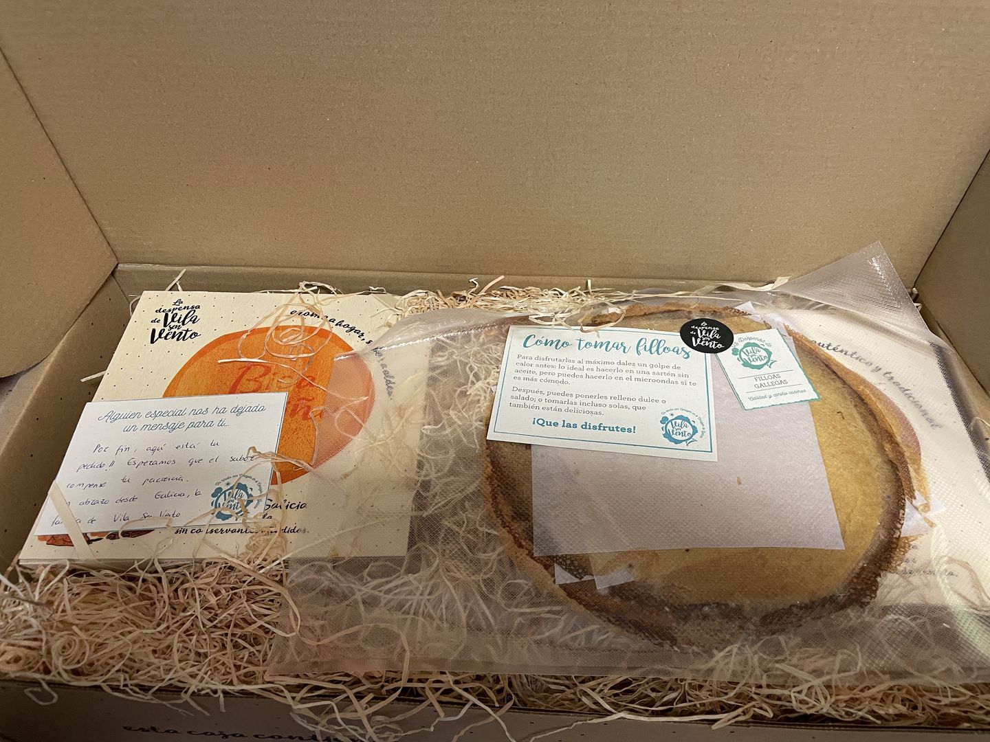Customer photo review of Tarta de almendra del Camino
