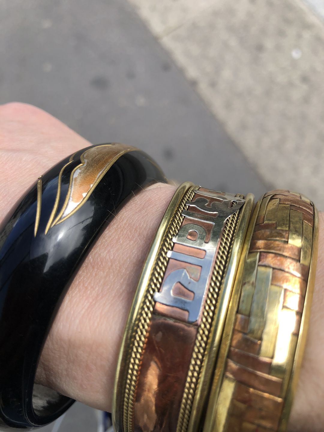 Customer photo review of Bracelet Tibétain | Mantra OM MANI | Sanskrit Cuivre