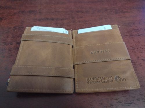 Customer photo review of Cavare Magic Wallet Card Sleeves