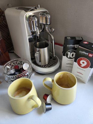 Customer photo review of 120 Capsule Box; pick a mix of blends