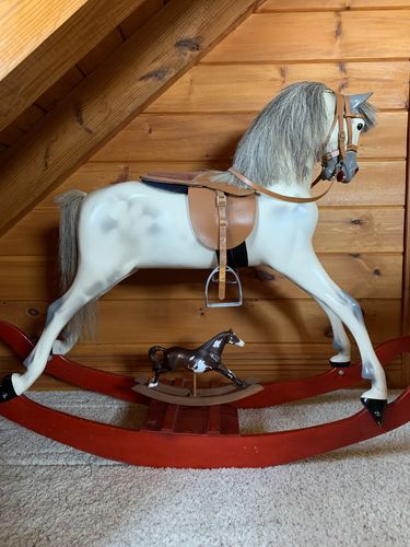 Customer photo review of Estate Pre-Owned Peter Stone Rocking Horse