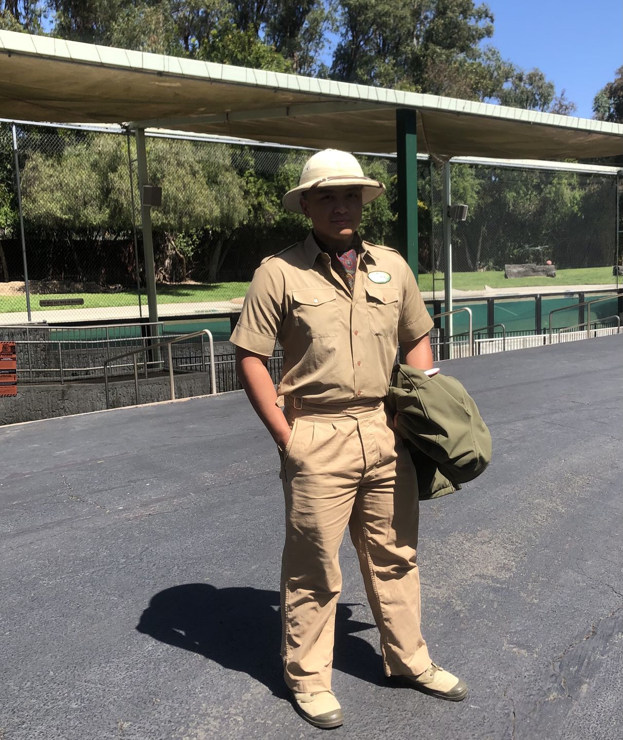 Customer photo review of British Army Gurkha Bermuda Pants - Khaki