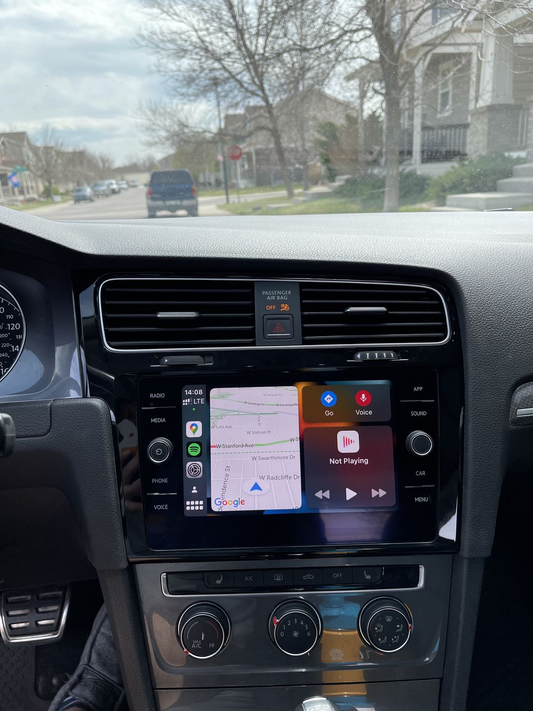 Customer photo review of VW MK7 Golf/GTI/GolfR/E-Golf 8" Glass Display Retrofit Kit (Nav/Non Nav)