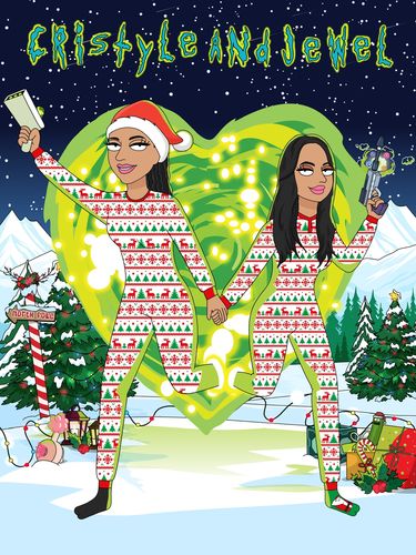 Customer photo review of 'Rick and Morty' Custom Portrait