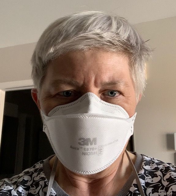 Customer photo review of 3M N95 Aura™ Respirator and Surgical Mask 1870+ Made in Canada