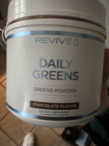 Customer photo review of Daily Greens Powder