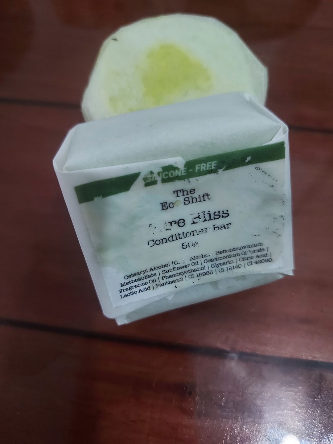 Customer photo review of Pure Bliss | Shampoo Bar