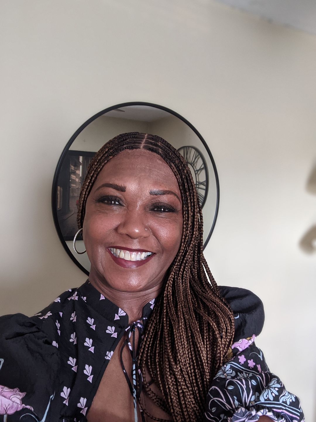 Customer photo review of Beyoncé Honey Blonde Knotless Braids