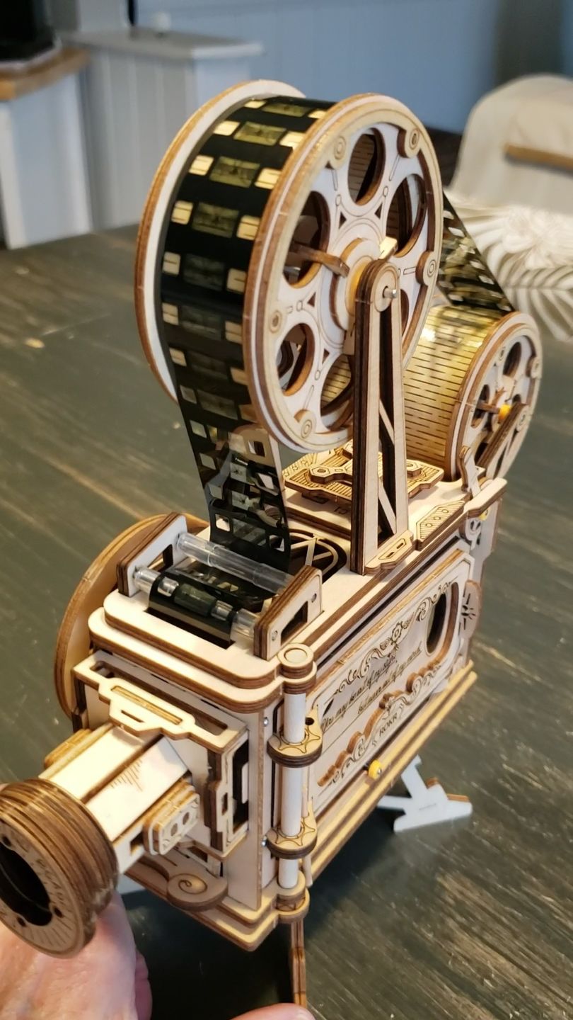 Customer photo review of retro Projector | Vitascope