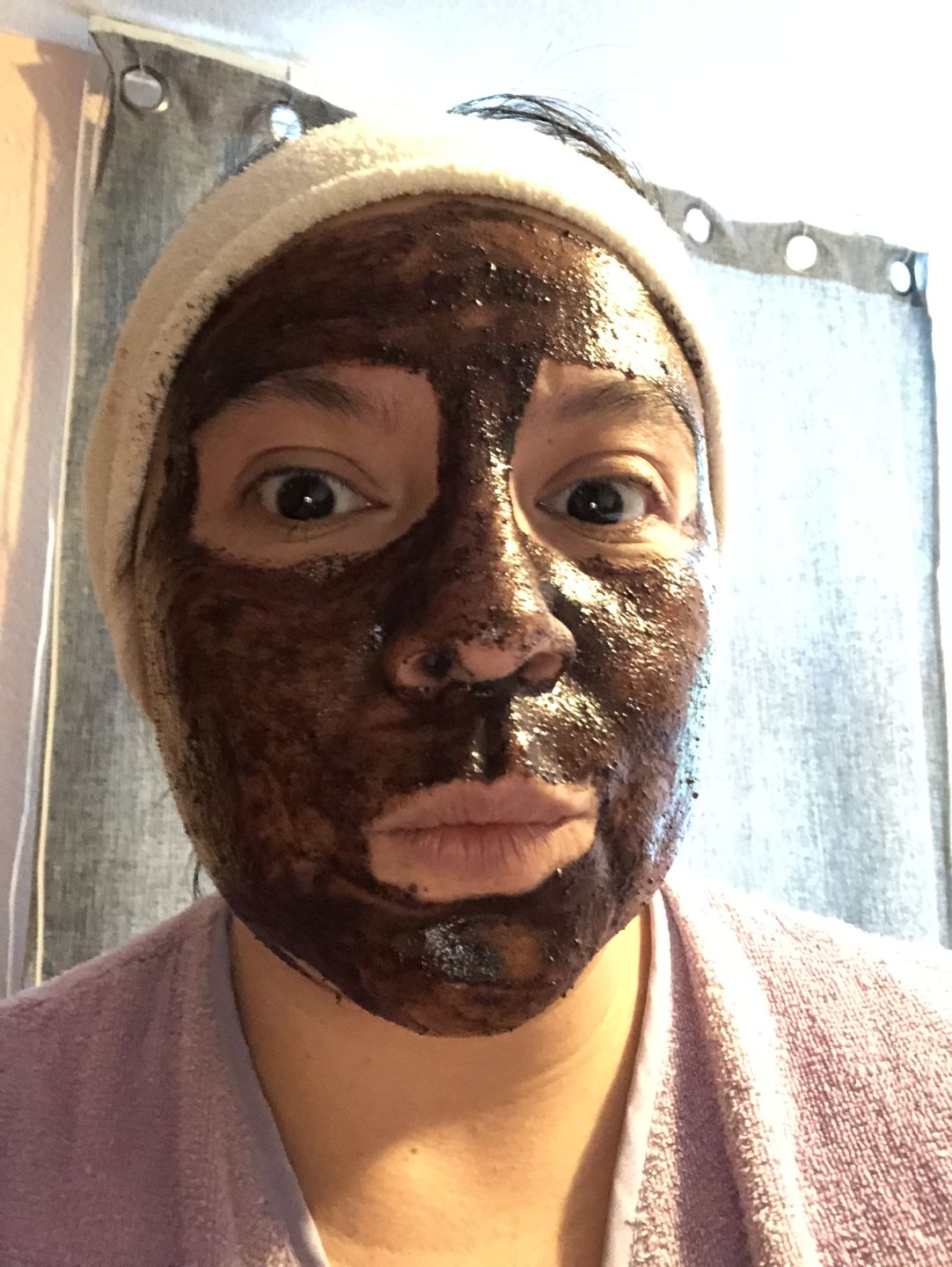 Customer photo review of Mask & Scrub / Mascarilla - Exfoliante de Tepezcohuite