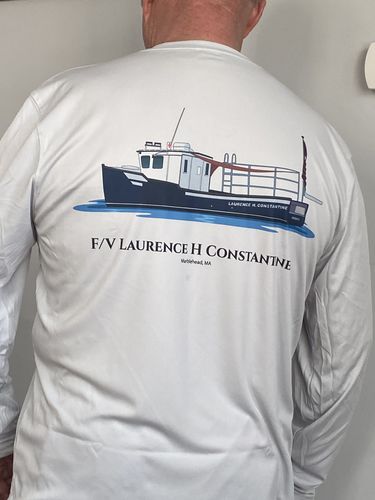 Customer photo review of Custom Boat Koozie