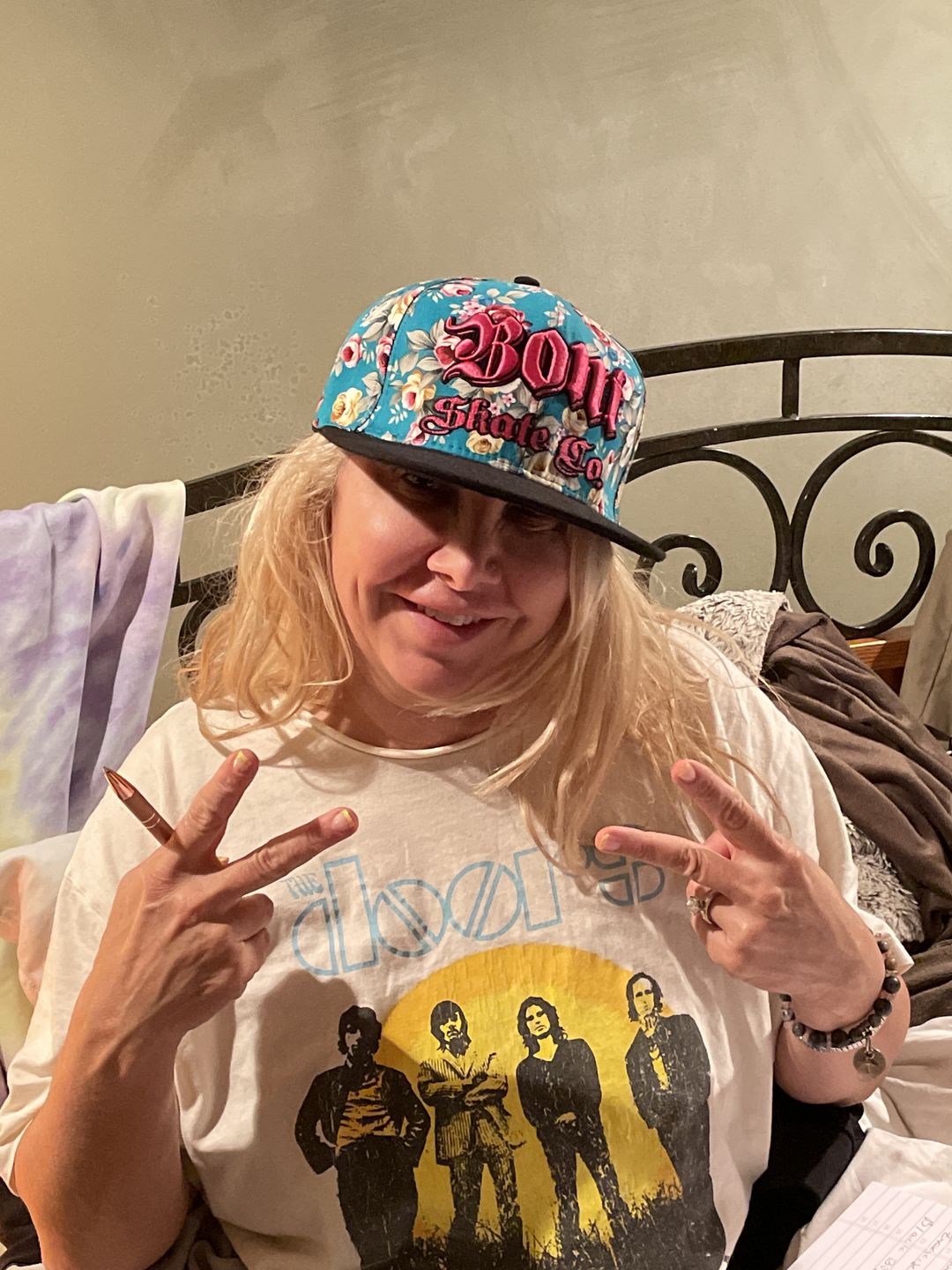 Customer photo review of Skate Snapback Hat