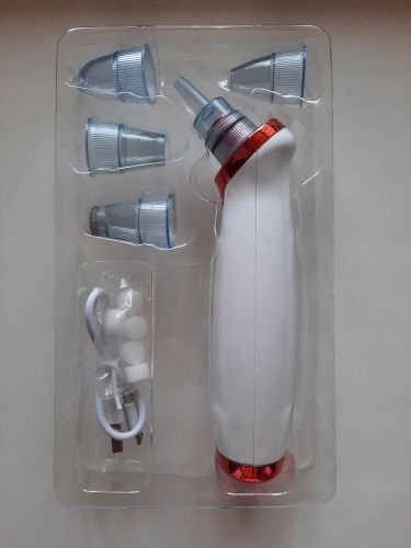 Customer photo review of Electric USB Rechargeable Blackhead and Pore Remover - (FREE DELIVERY)