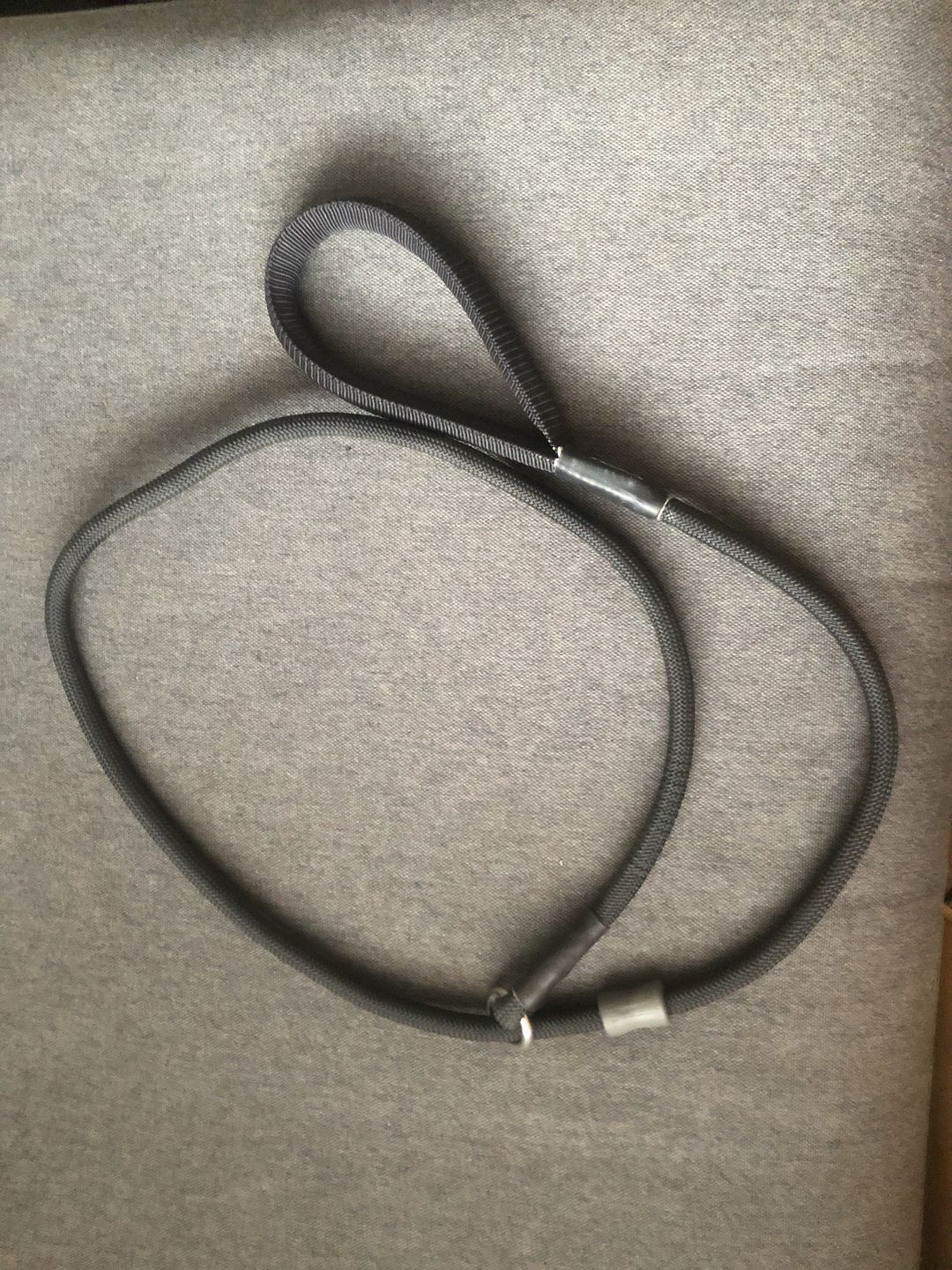 Customer photo review of Slip Lead | Anti-Pull & Anti-Choking Training Lead - Black v2.0