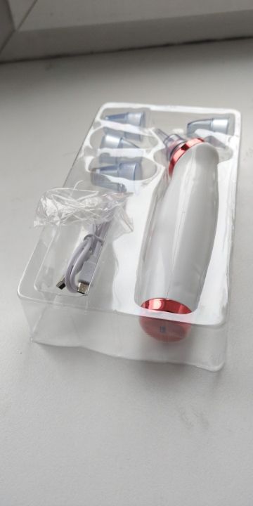 Customer photo review of Electric USB Rechargeable Blackhead and Pore Remover - (FREE DELIVERY)