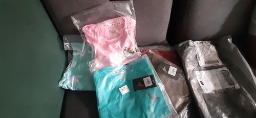 Customer photo review of Playera Aqua Palomito Reflex