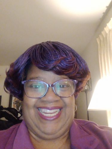 Customer photo review of Get Hued - Purple Rain