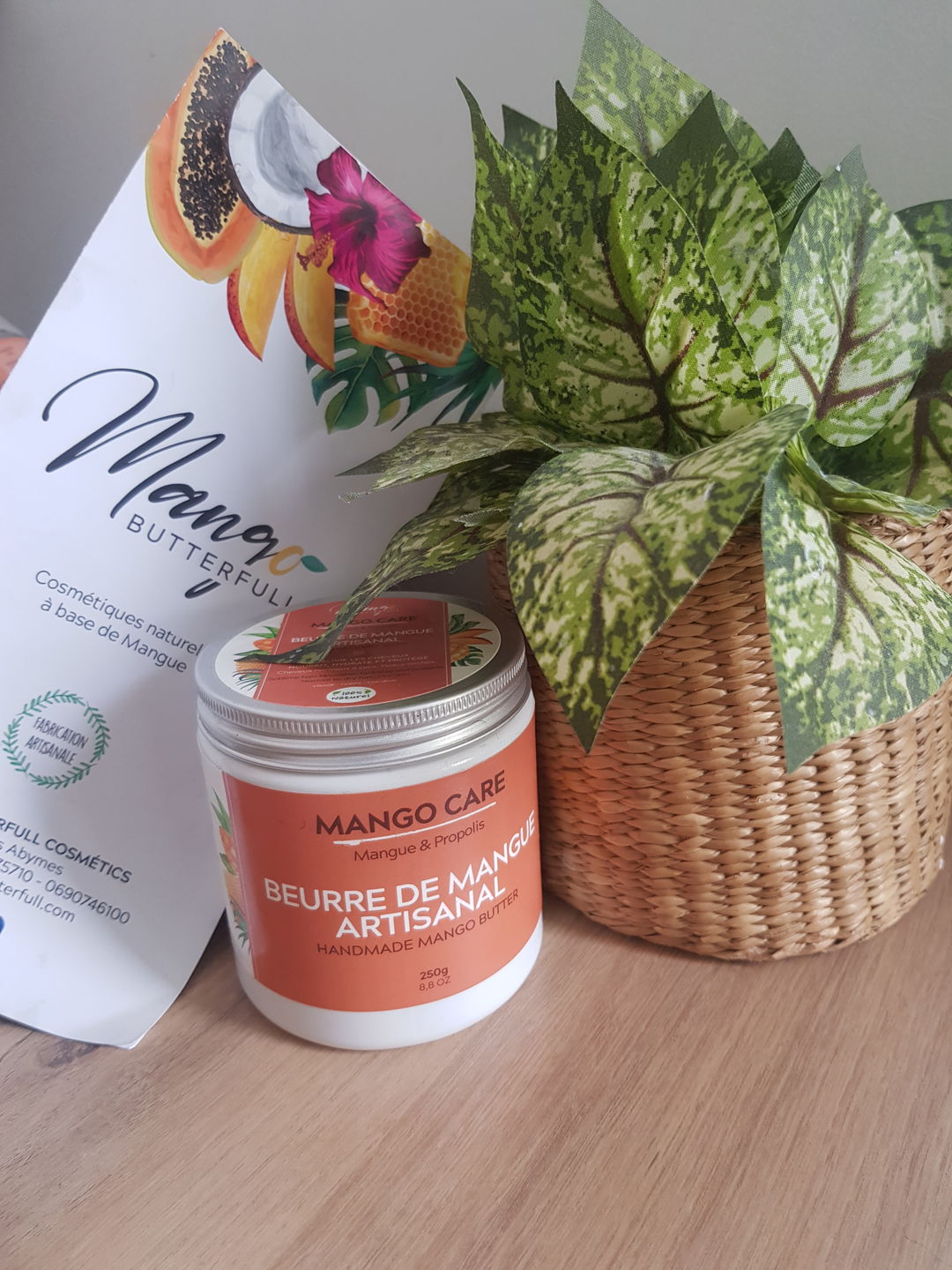 Customer photo review of Beurre de mangue artisanal CARE