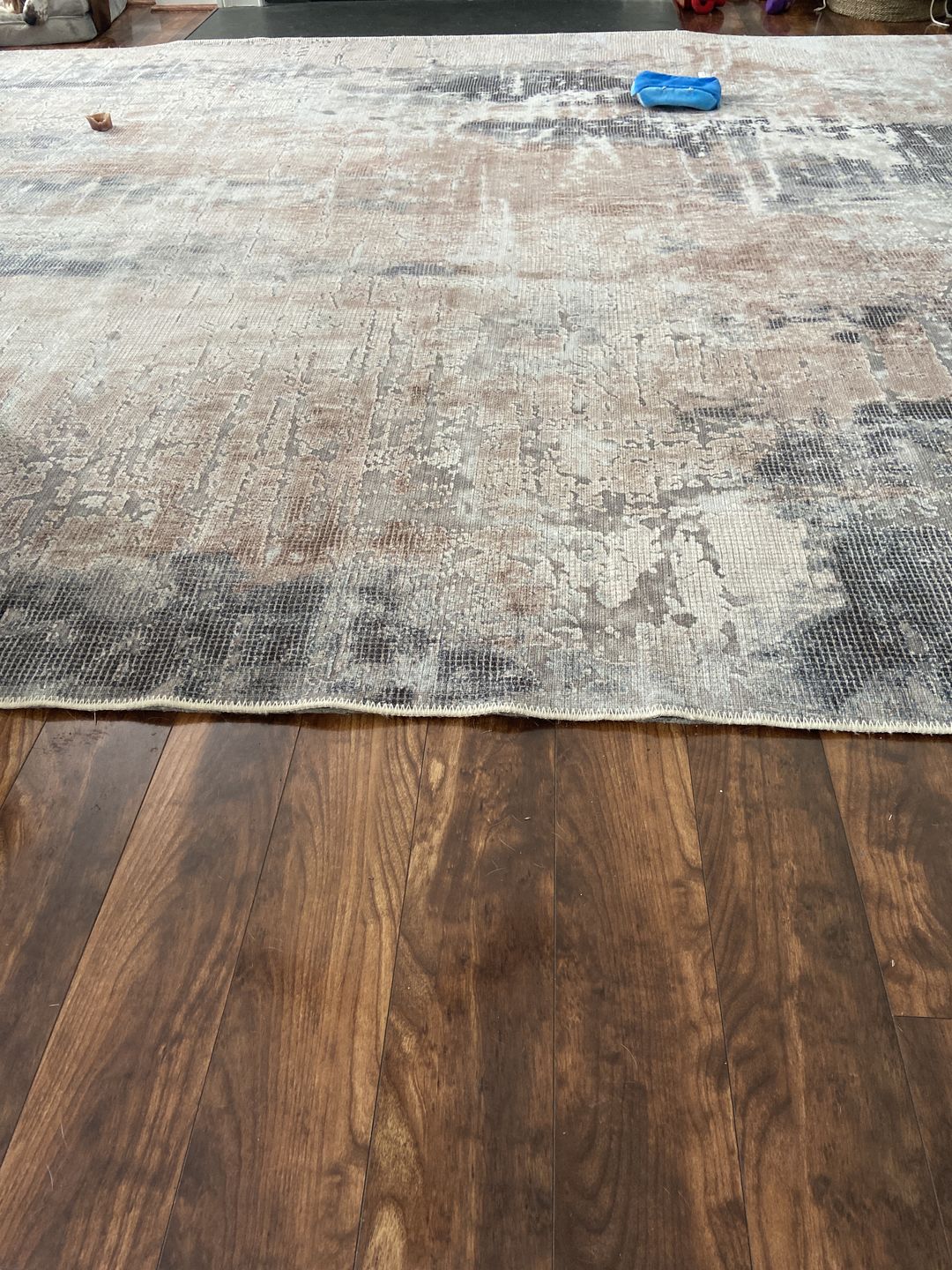 Customer photo review of Abstract Twilight Ash Rug