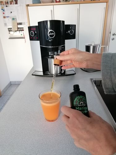 Customer photo review of Huile d'algues oméga 3 (100ml)
