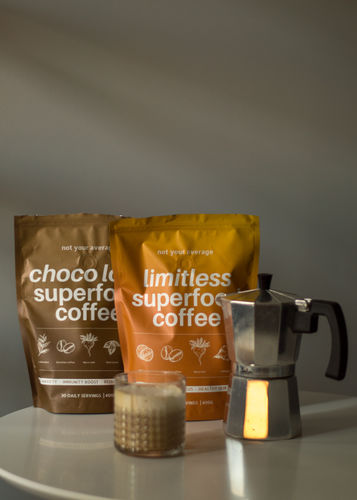 Customer photo review of Choco Loco Superfood Coffee Raw Cacao + Green Tea Extract
