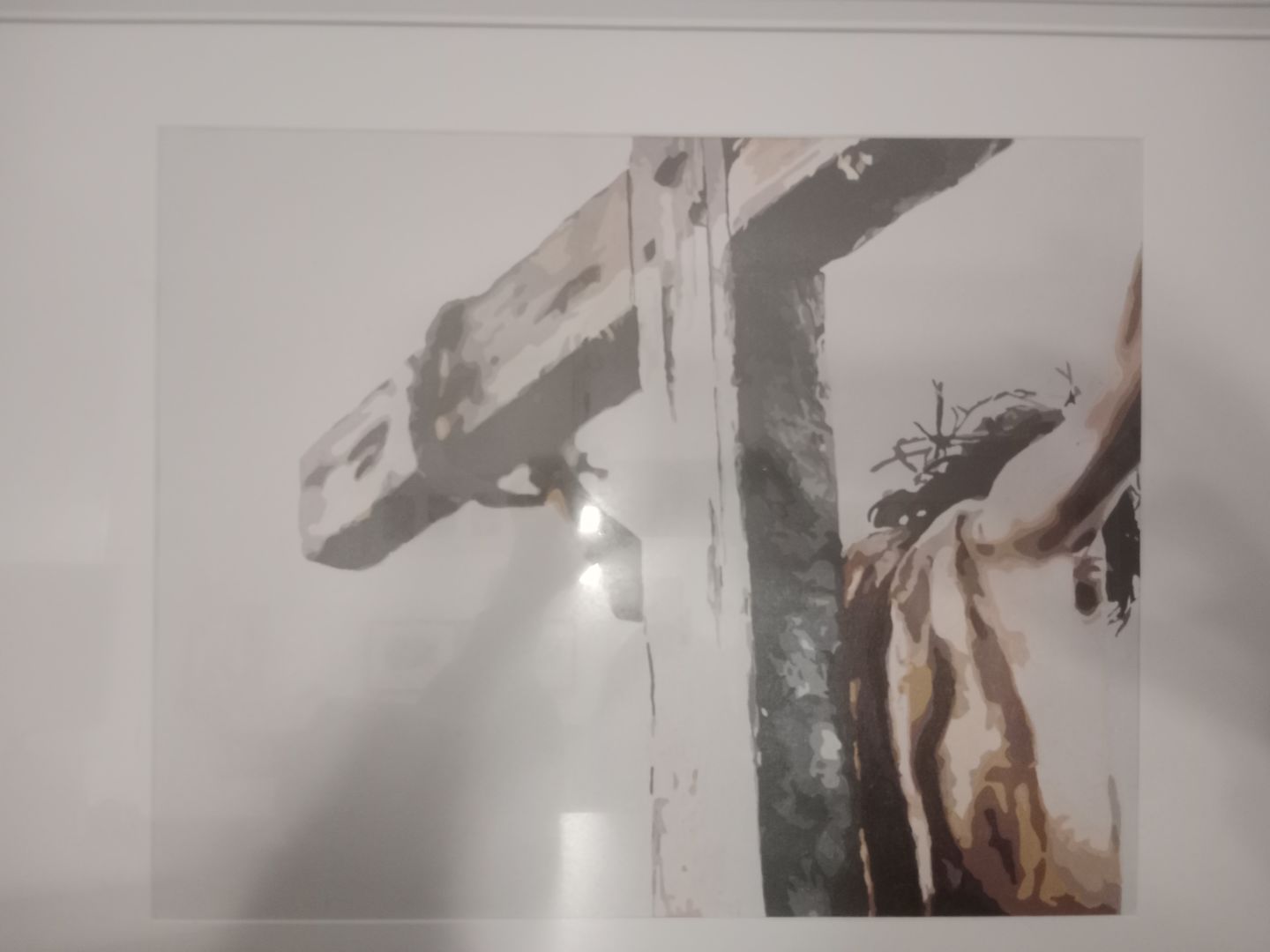 Customer photo review of Malen nach Zahlen - Jesus am Kreuz