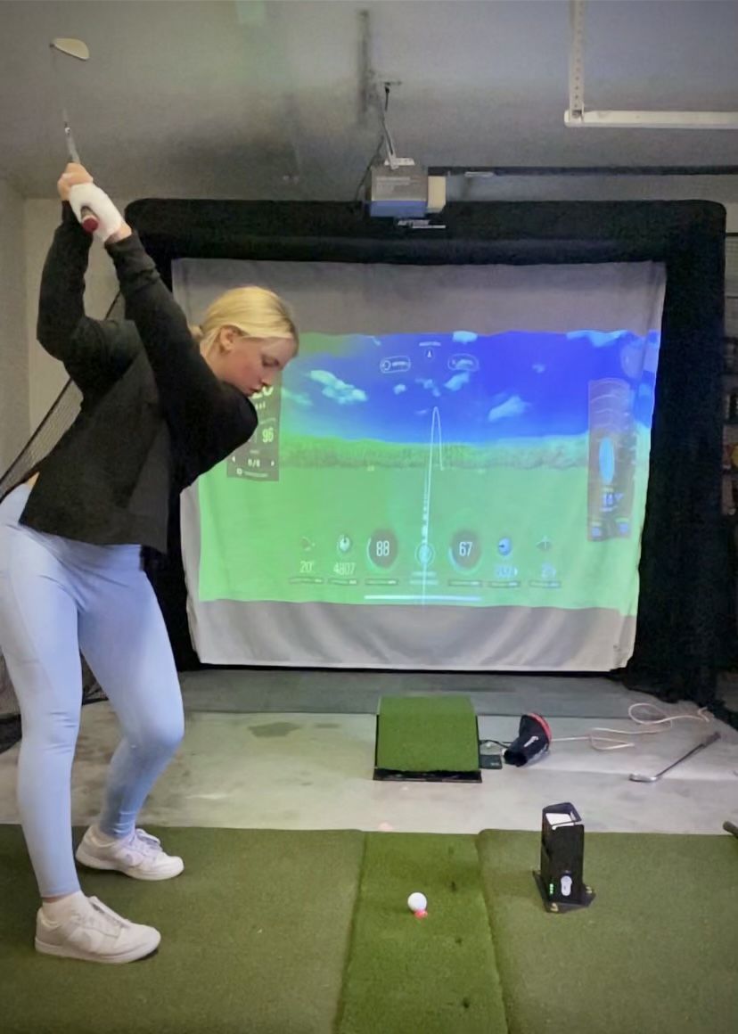 Customer photo review of SkyTrak Simulator Series Premium Package