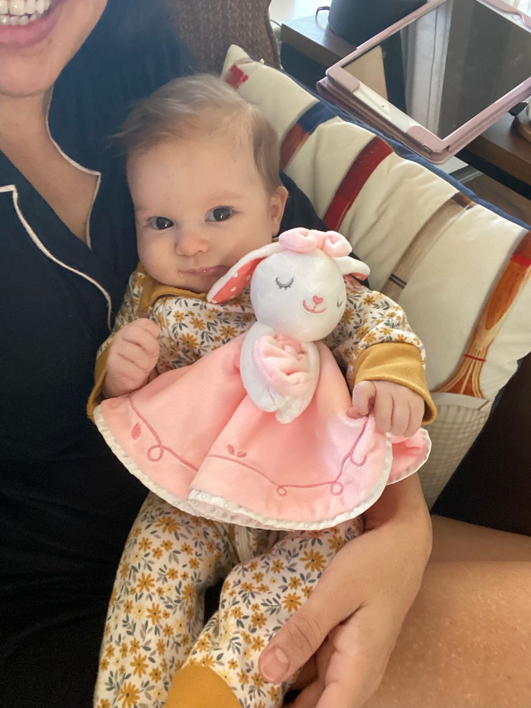 Customer photo review of Leyadoll - Baby Bunny Security Blanket