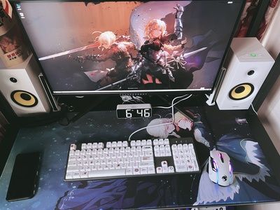 Customer photo review of Custom Mouse Pad