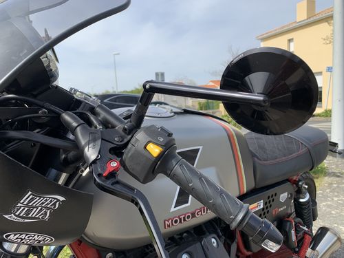 Customer photo review of Rétroviseur HIGHSIDER Montana Chrome ou noir