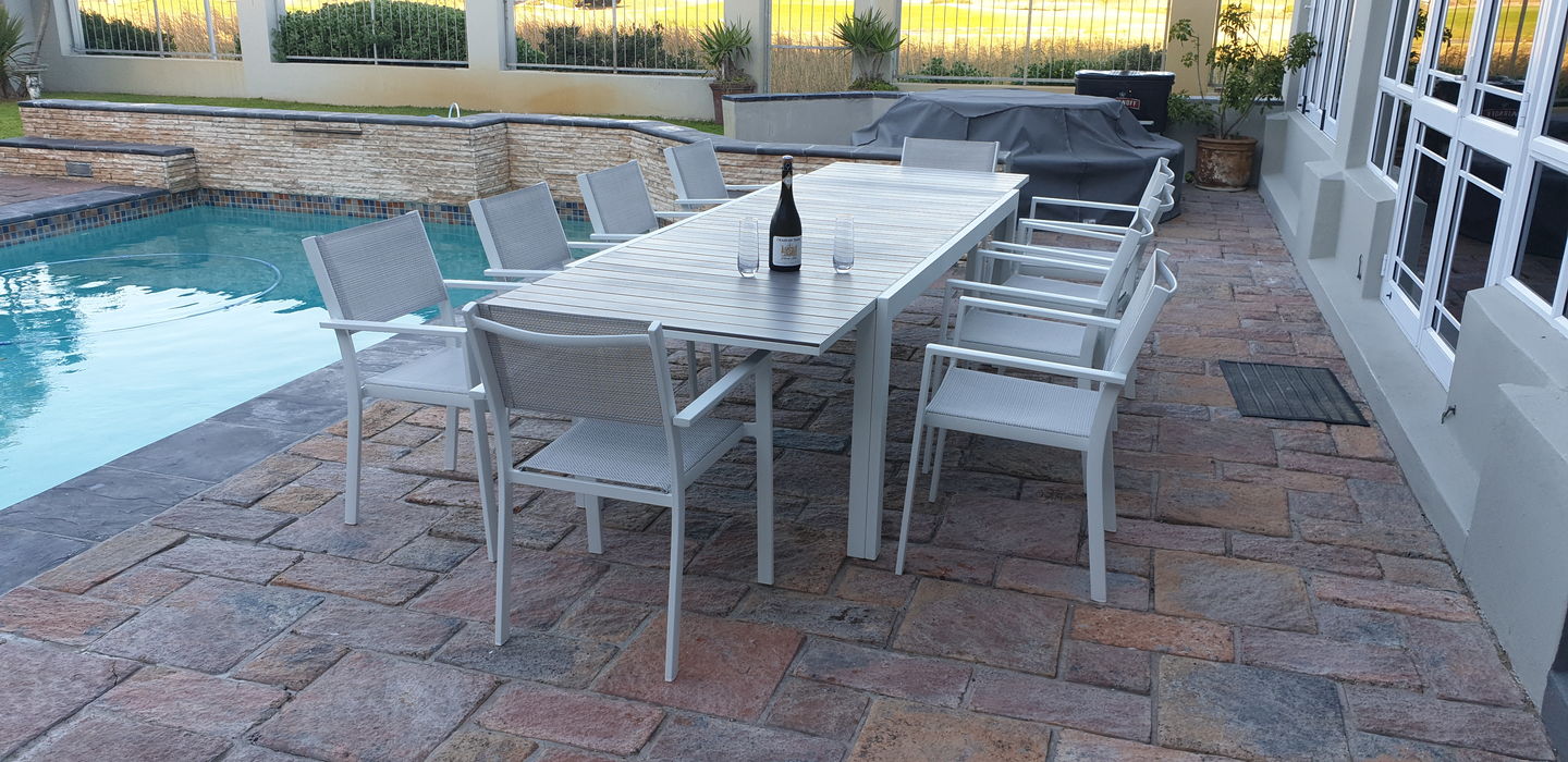 Customer photo review of Port Patterson 10-Seater Dining Set