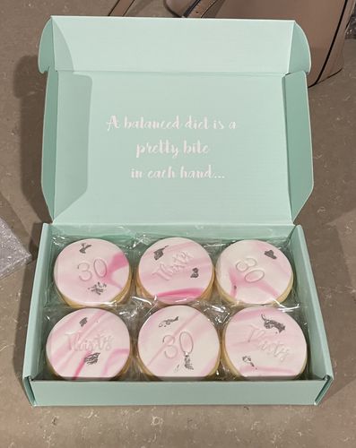 Customer photo review of Design your own cookie pack