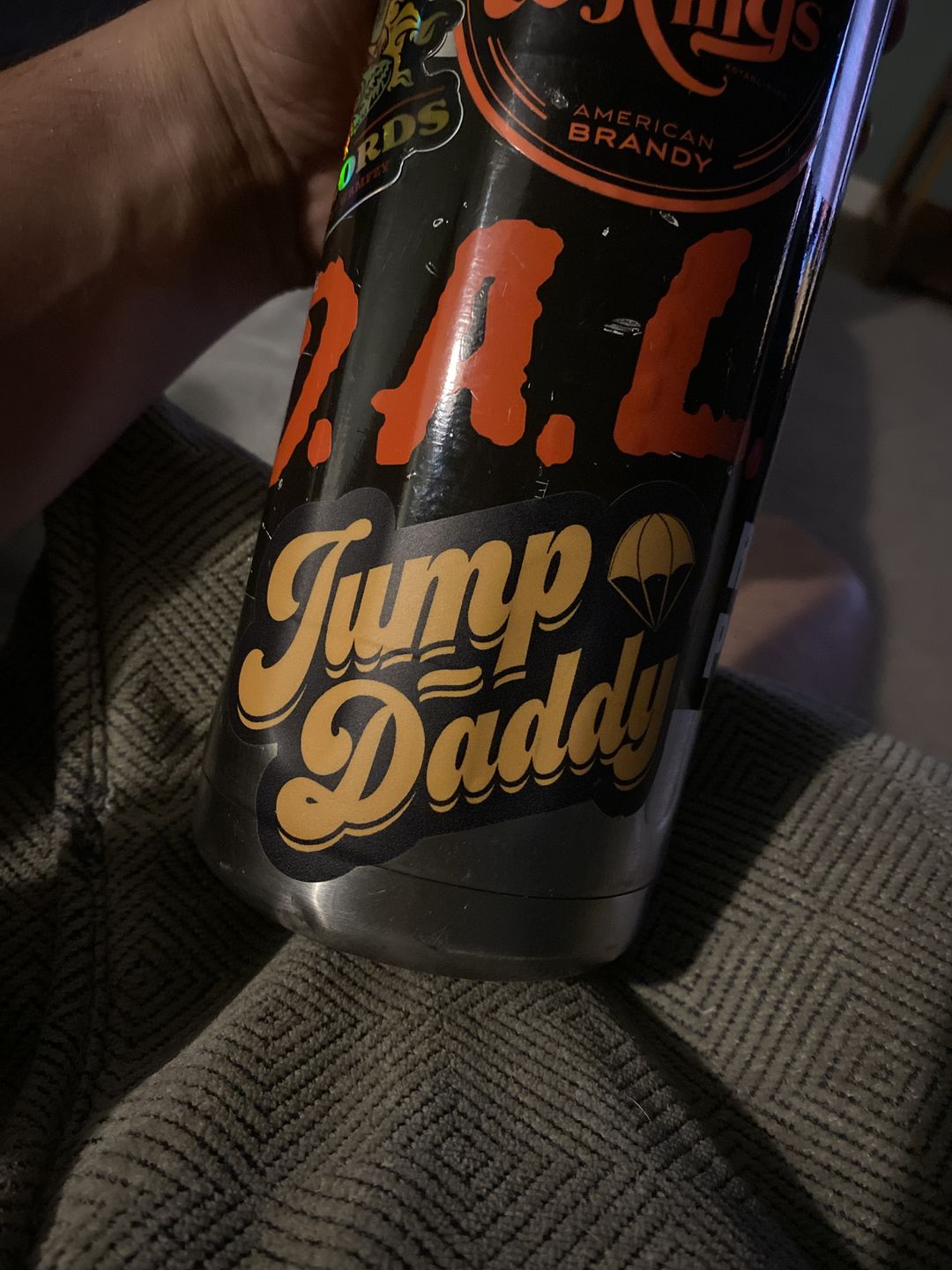 Customer photo review of Jump Daddy Mellow Yellow Premium Sticker