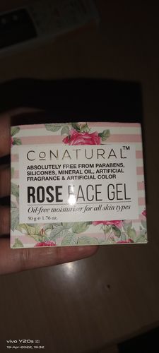 Customer photo review of Rose Face Gel