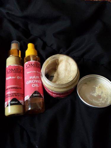 Customer photo review of Hair growth pack