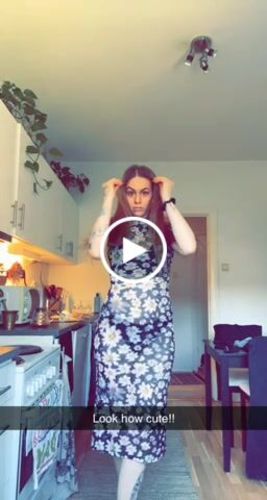 Customer video review of SOLADO Mesh Daisy Print Maxi Dress
