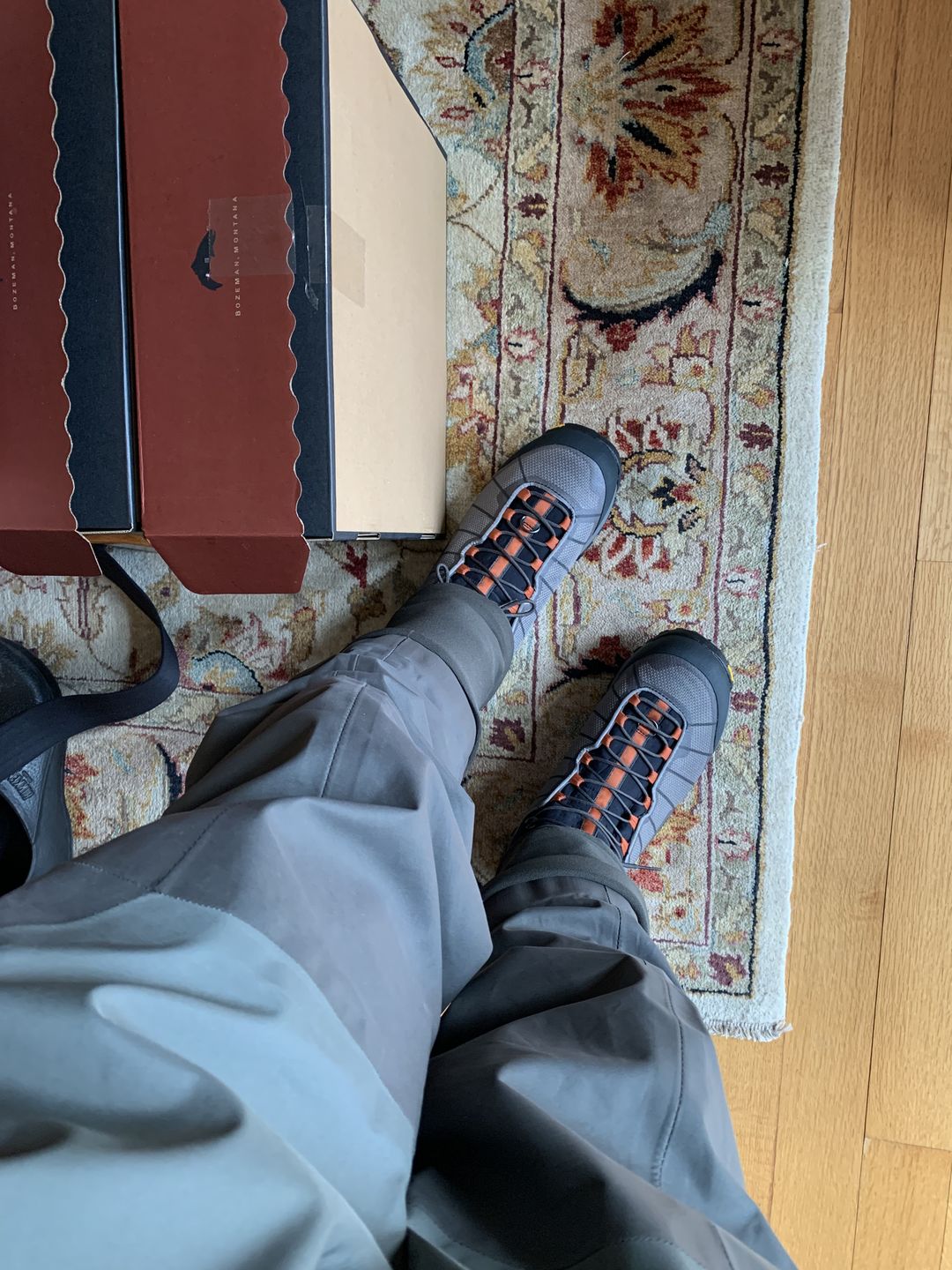 Customer photo review of Simms G3 Guide Stockingfoot Wader - Redesign for 2022
