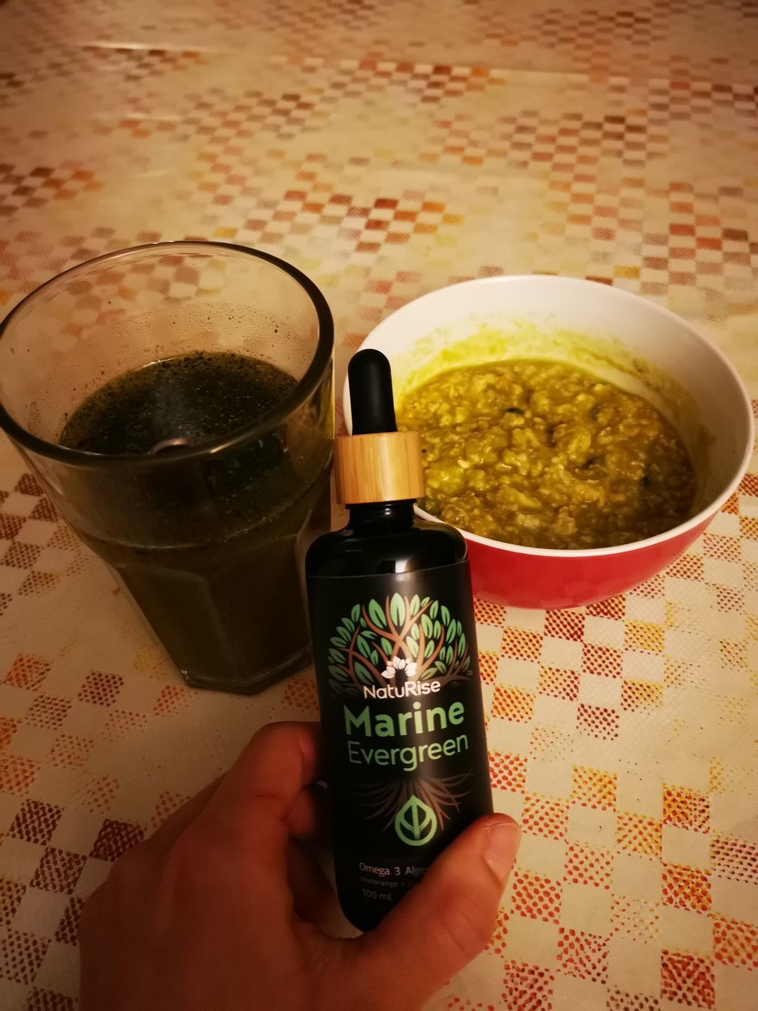 Customer photo review of Huile d'algues oméga 3 (100ml)