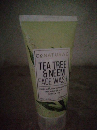 Customer photo review of Tea Tree & Neem Face Wash